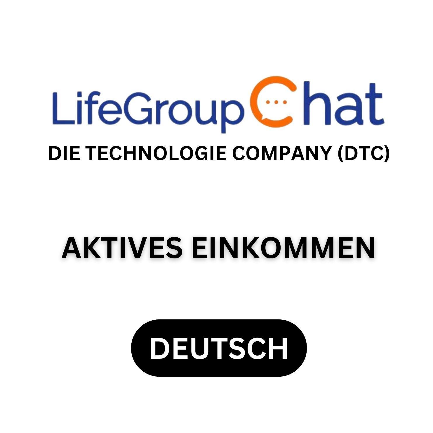 Aktives Einkommen (Werbegruppe Deutsch) - Die Technologie Company (DTC)