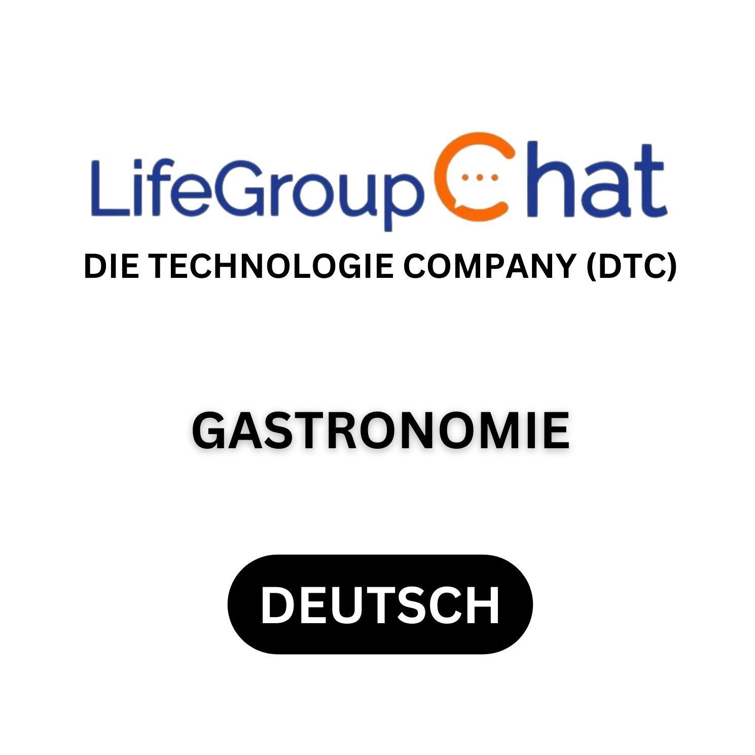 Gastronomie (Werbegruppe Deutsch) - Die Technologie Company (DTC)