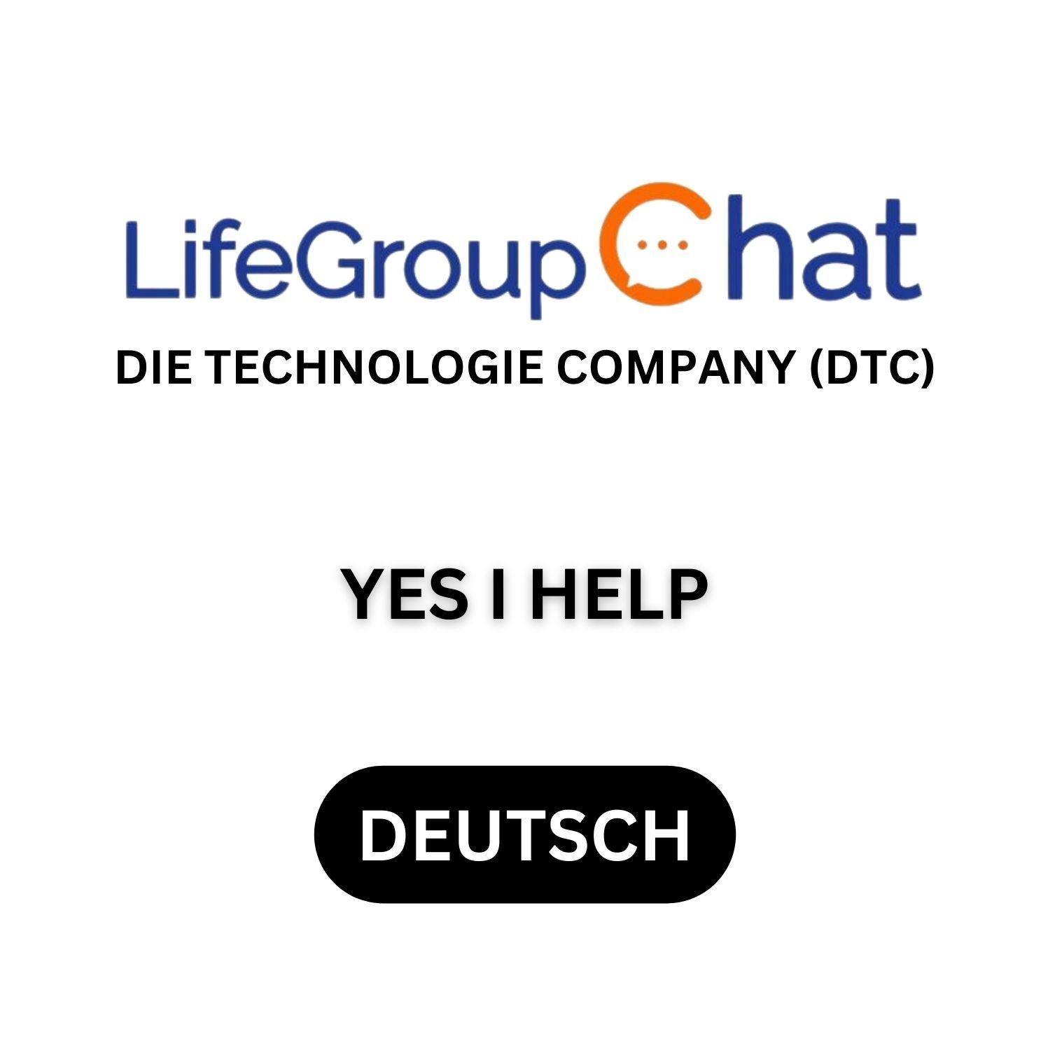 Yes I Help (Werbegruppe Deutsch) - Die Technologie Company (DTC)